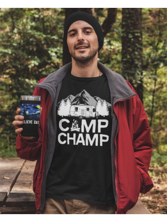 Tričko - Camp Champ Campers Camping
