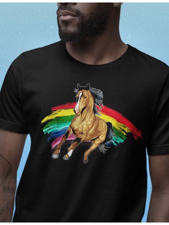 Tričko - Cute Rainbow Horse